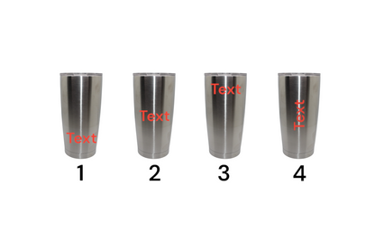 Personalized 18.5oz. Tumbler "When You Feel Like Quitting, Think About Why You Started"