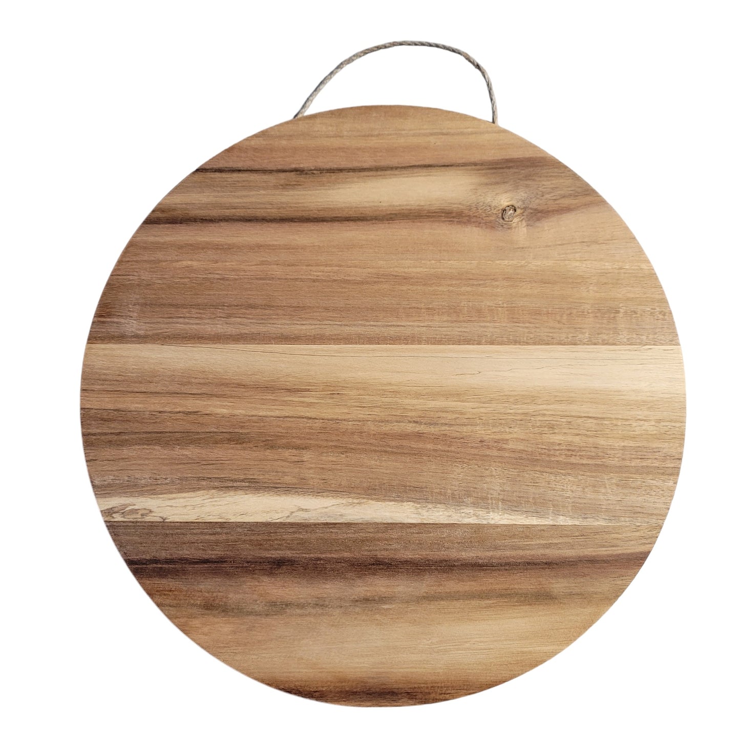 "Home Sweet Home" Round Acacia Wood Sign