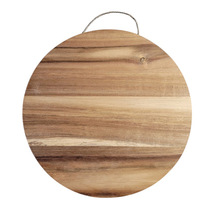 "Home Sweet Home" Round Acacia Wood Sign