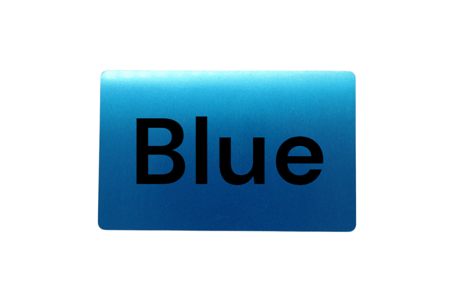 Aluminum Business Cards