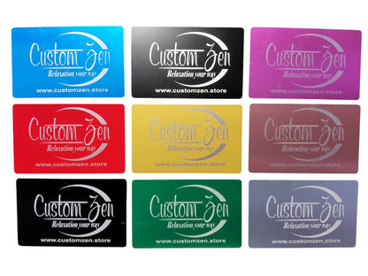 Aluminum Business Cards