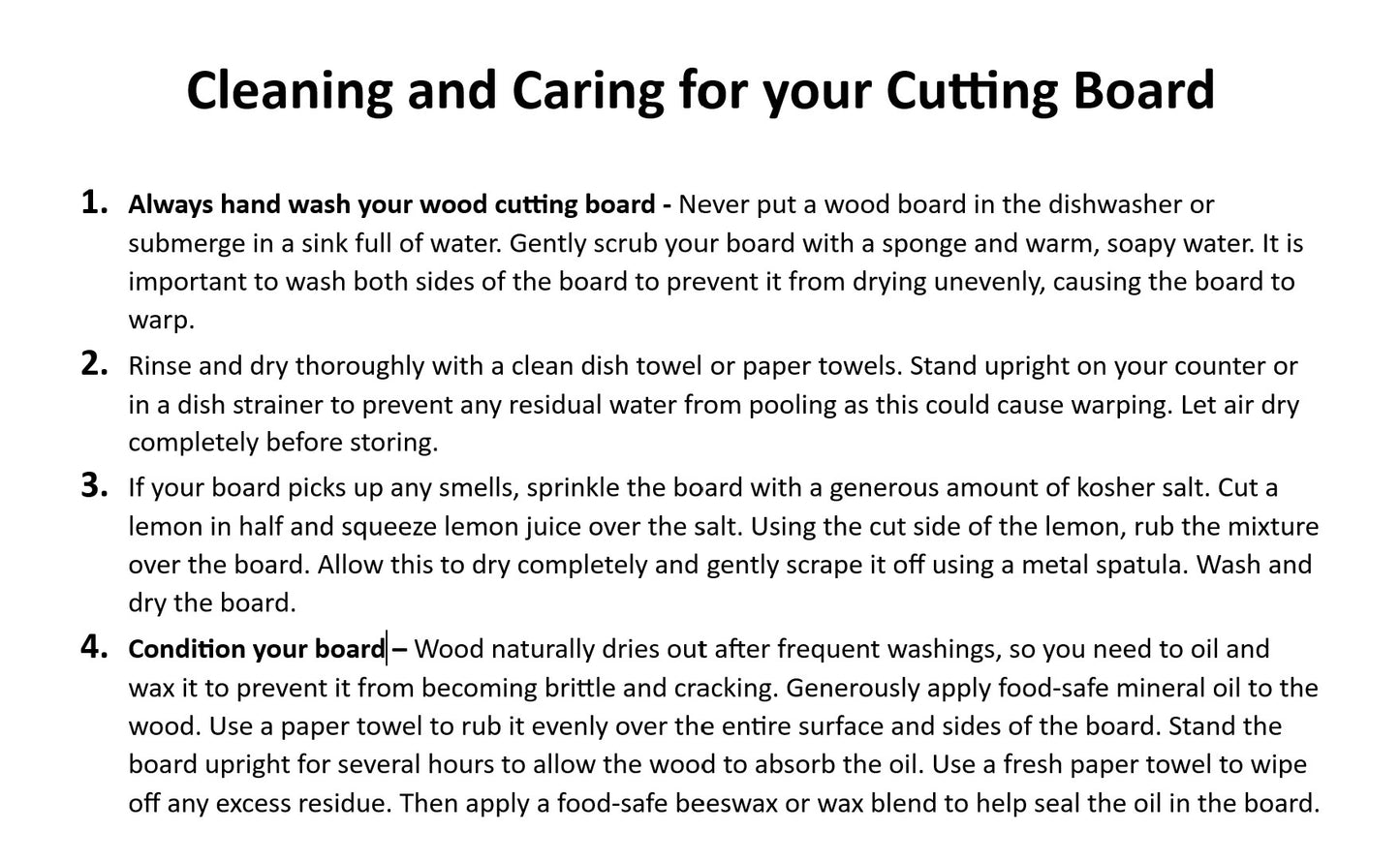 Large Custom Engraved Bamboo Cutting Board