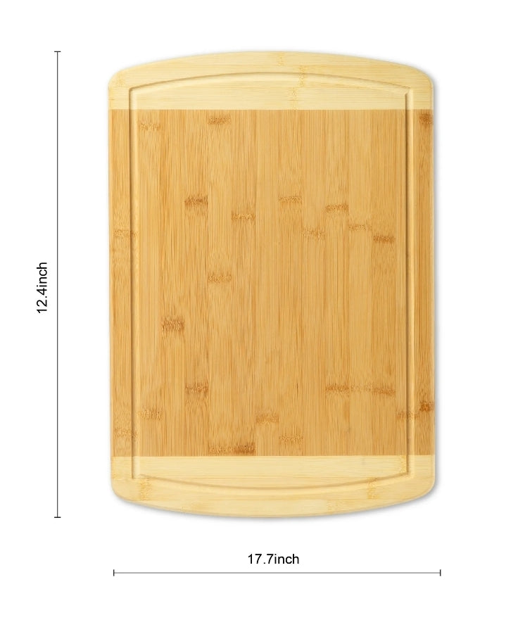 Large Custom Engraved Bamboo Cutting Board