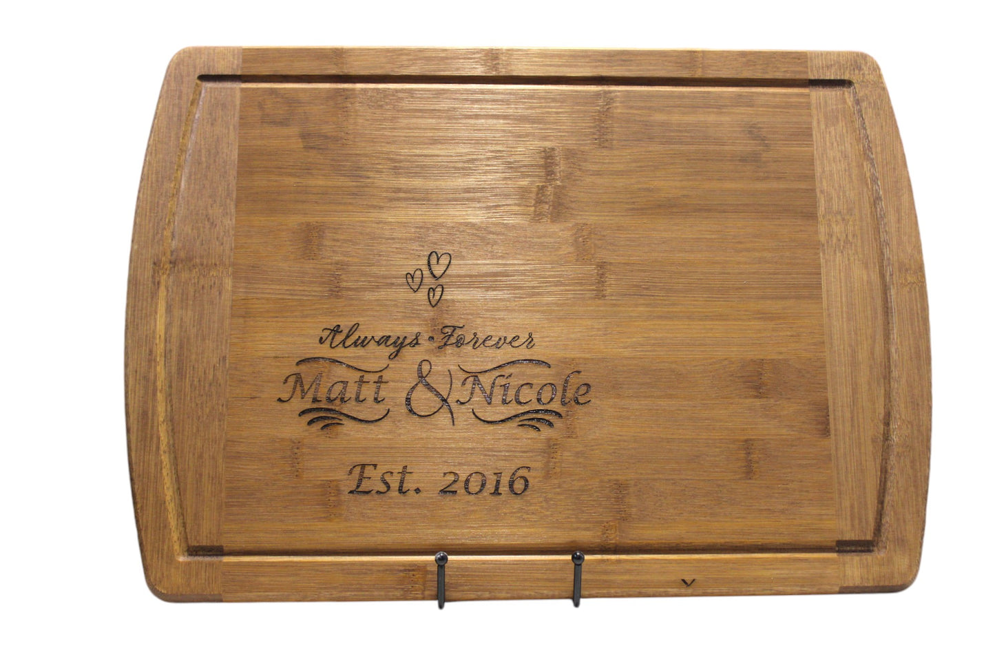 Large Custom Engraved Bamboo Cutting Board