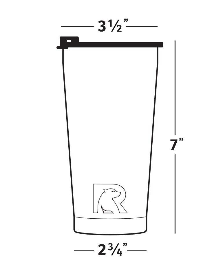 RTIC 16 oz. Tumbler - I Love My Job, I Love My Job, I Love My Job... Repeat Till Convinced