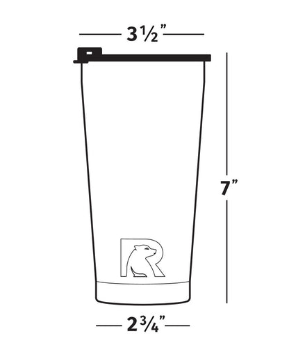 RTIC 16 oz. Tumbler - I Love My Job, I Love My Job, I Love My Job... Repeat Till Convinced