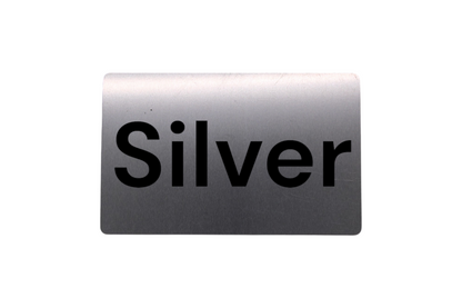 Aluminum Business Cards