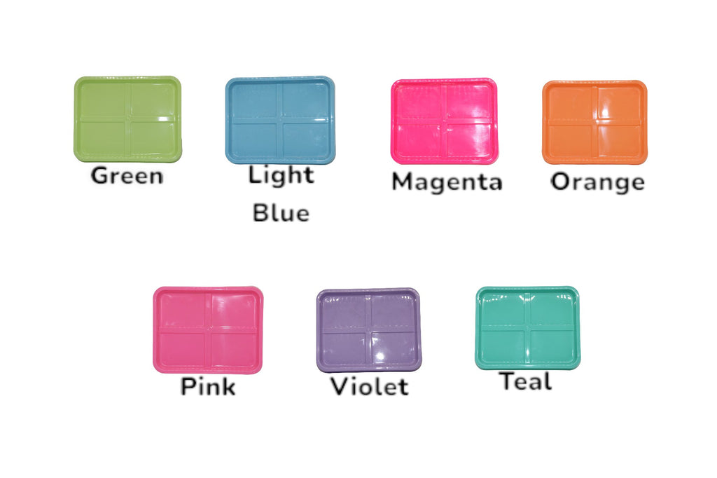 Various tray colors