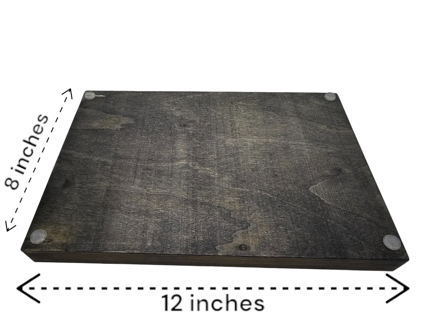 A tray measuring 8 inches by 12 inches