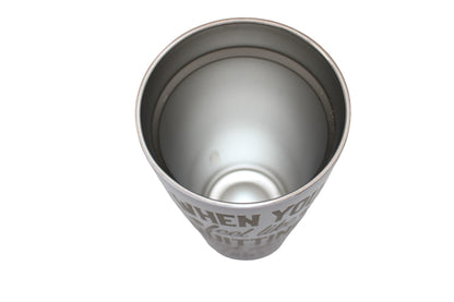 Personalized 18.5oz. Tumbler "When You Feel Like Quitting, Think About Why You Started"